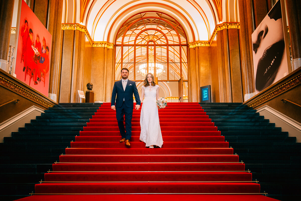 Wedding in the Red City Hall, Berlin